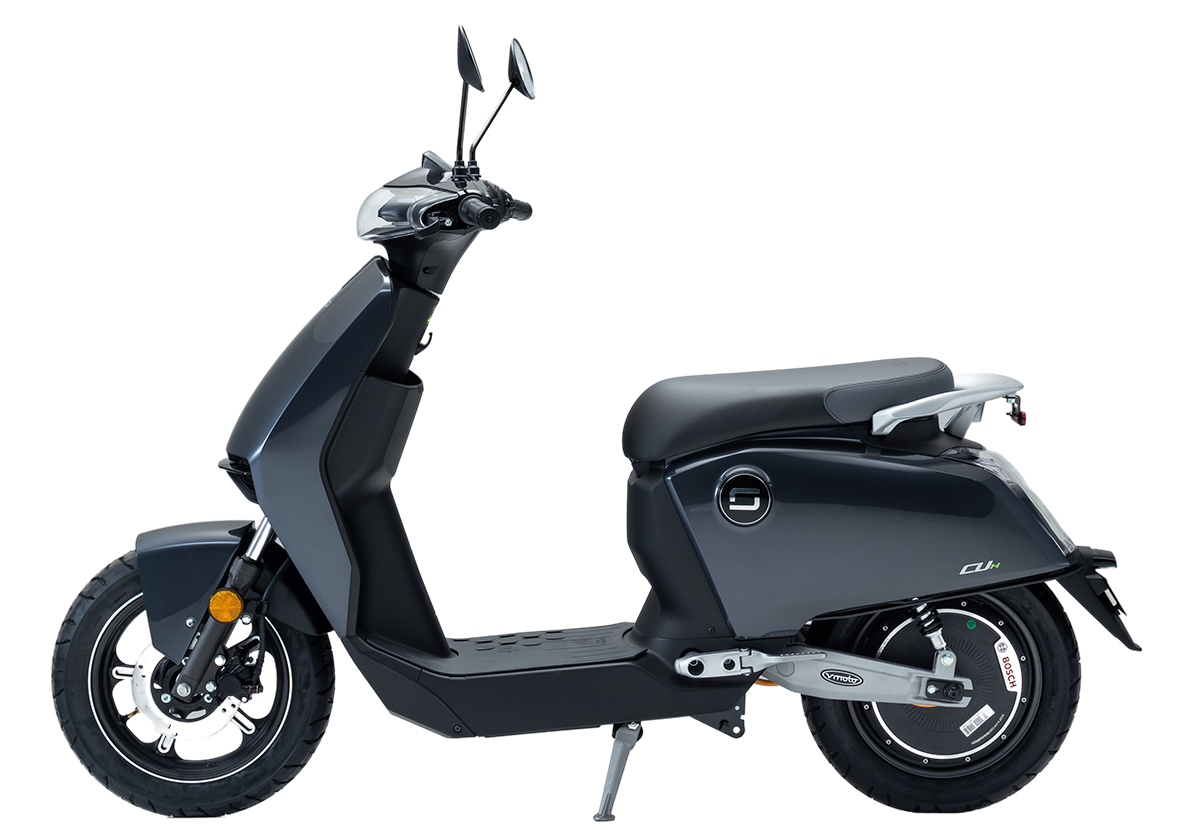 Super Soco CUx electric scooter - side